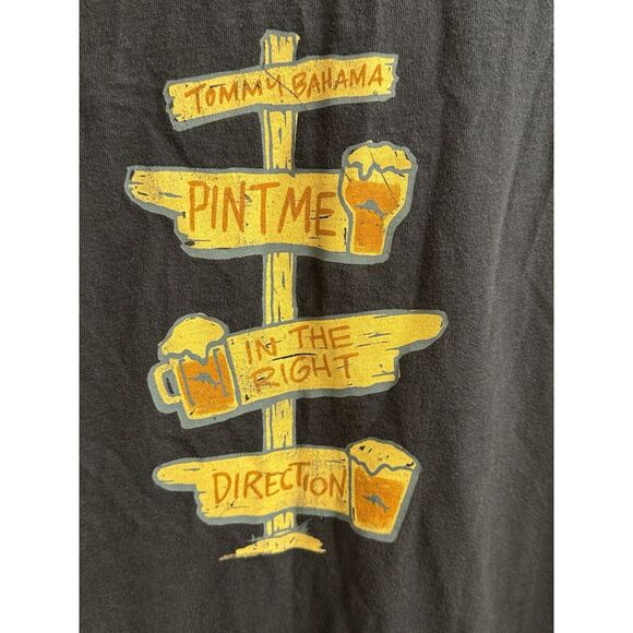 Tommy Bahama Relax Blue Casual Short Sleeve T-Shirt Mens Size Large - Picture 5 of 5